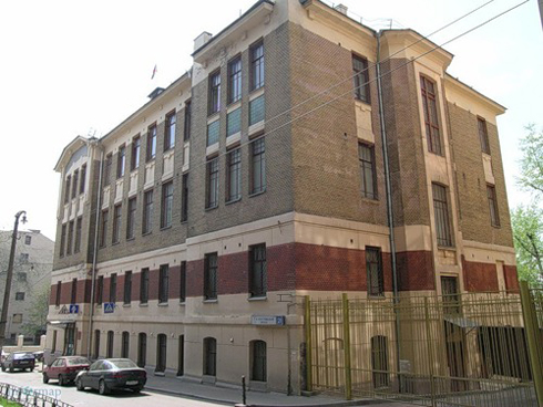 Здание Хамовнического суда Москвы